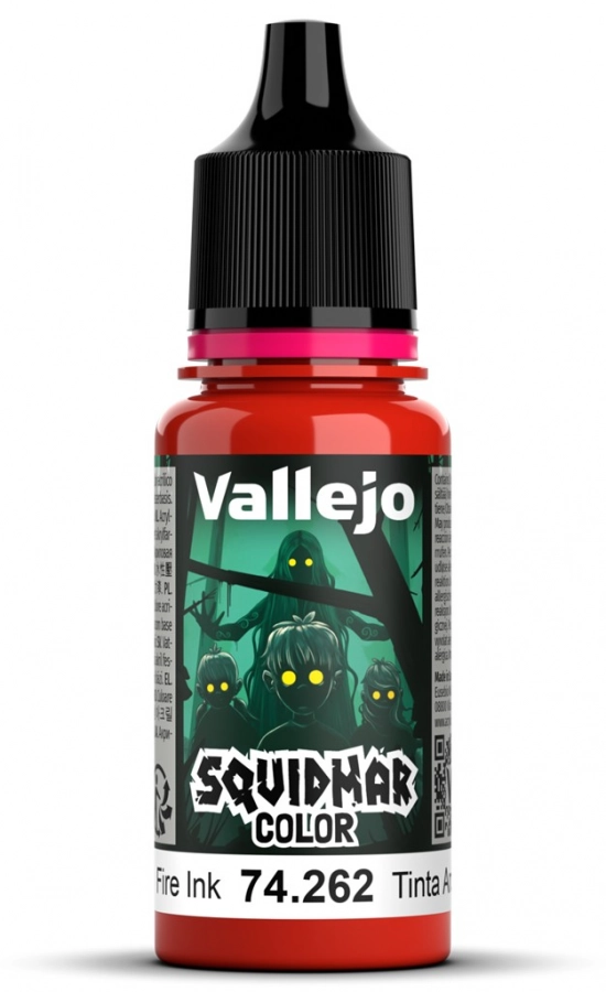 Vallejo: 74.262 - Squidmar Color - Fire Ink